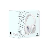 Audifono Gamer C/Microf Logitech G735 Lightspeed Bluetooh Rgb White Aurora Collection