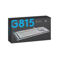 Teclado Gamer Logitech G815 Tactile Lightsync Rgb White