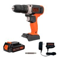 Taladro Atornillador Litio Black Decker BCD702C1 20v