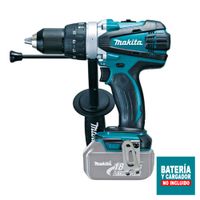 Taladro Percutor Inalámbrico Makita BL LXT 18V 1/2"" 50 Nm DHP458Z sin Batería ni Cargador
