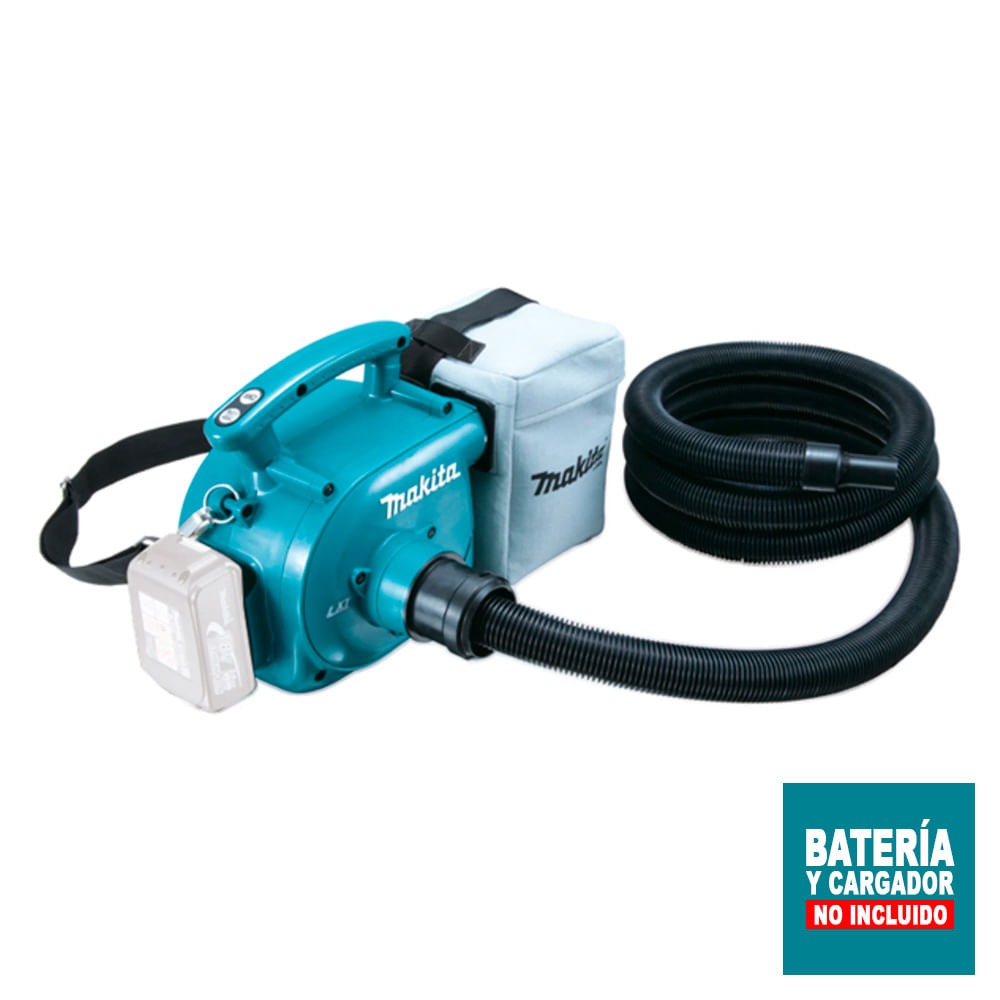 Aspiradora Sopladora Inalámbrica Makita LXT 18V DVC350Z sin Batería ni Cargador