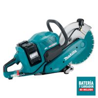 Cortadora Concreto Makita 14"" XGT 40Vx2 BL AFT IPX4 sin Baterías