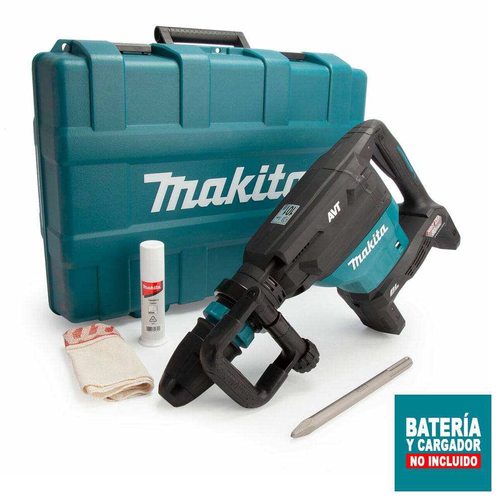 Martillo Demoledor Makita XGT 80V AVT XPT BL AWS sin Batería