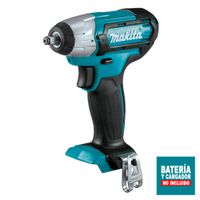 Llave de Impacto Inalámbrico Makita 12V 3/8"" 140 Nm TW140DZ sin Batería ni Cargador
