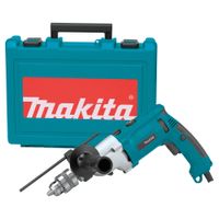 Taladro Percutor Eléctrico Makita 1010W 1/2"" 2 Velocidades + Maletin HP2070F