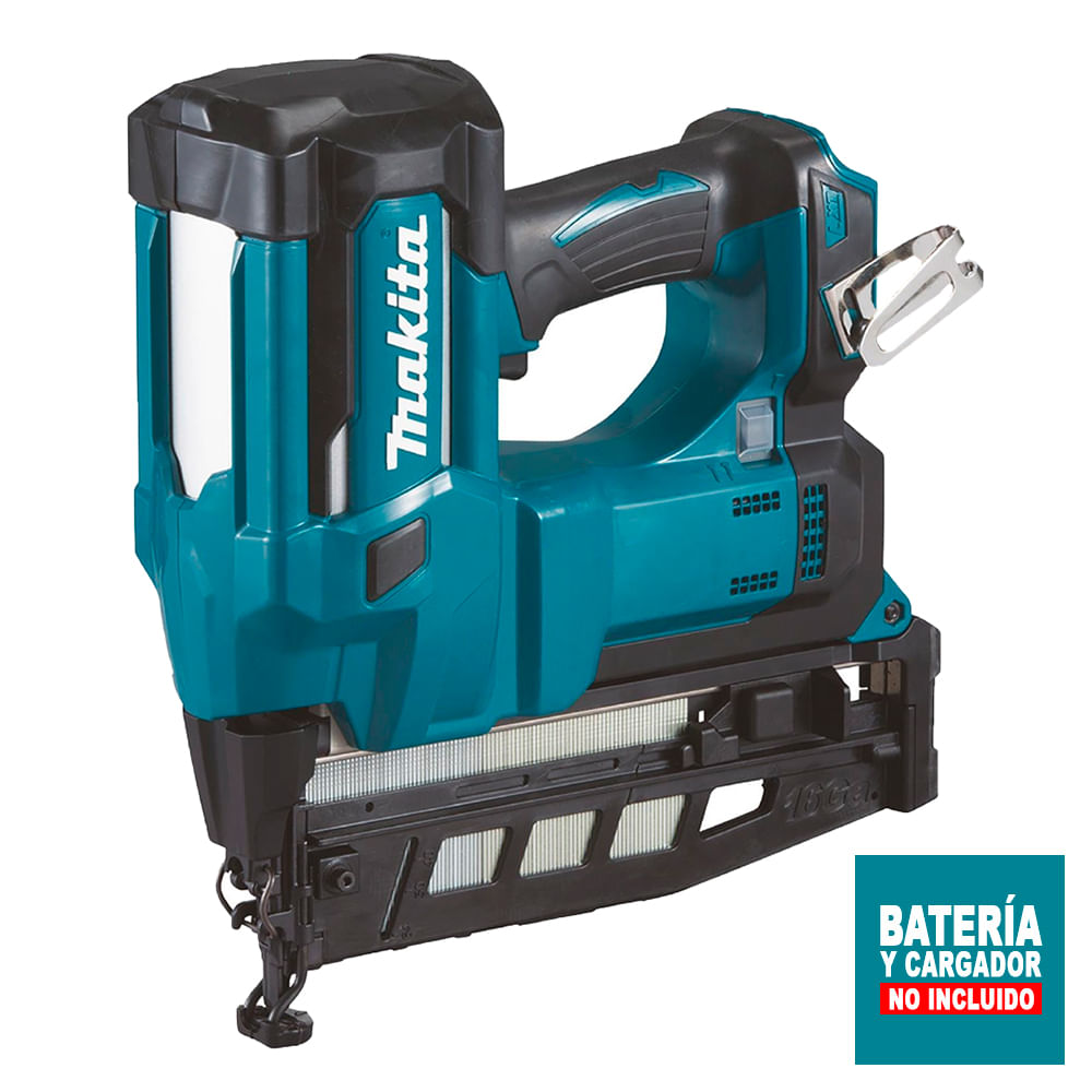 Clavadora Makita 18V LXT 25mm - 64mm Calibre 16 sin Batería
