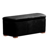 BAUL ESTHER MAVISAC PLAZA QUEEN COLOR NEGRO - ULTRA CUERO