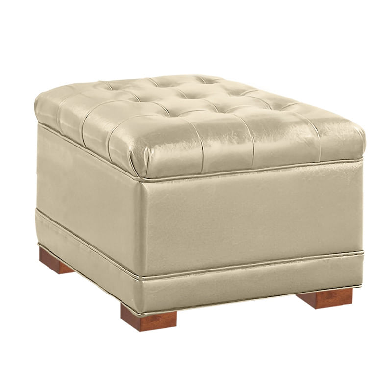 BAUL DARCY MAVISAC PEQUEÑO COLOR MARFIL - ULTRA CUERO