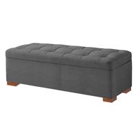 BAUL TERRACOTA MAVISAC PLAZA QUEEN COLOR GRIS - TELA