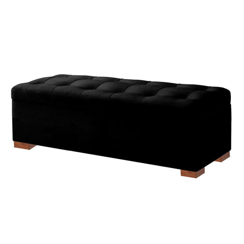 BAUL TERRACOTA MAVISAC PLAZA Y MEDIA COLOR NEGRO - ULTRA CUERO