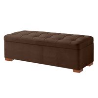 BAUL TERRACOTA MAVISAC PLAZA QUEEN COLOR CHOCOLATE - TELA