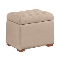BAUL DIANA MAVISAC PEQUEÑO COLOR BEIGE - TELA