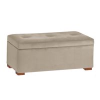 BAUL ANNIE MAVISAC PLAZA Y MEDIA COLOR BEIGE - ULTRA CUERO