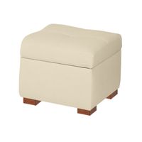BAUL ARDECO MAVISAC PEQUEÑO COLOR MARFIL - TELA