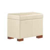 BAUL BAXTON MAVISAC PEQUEÑO COLOR MARFIL - ULTRA CUERO