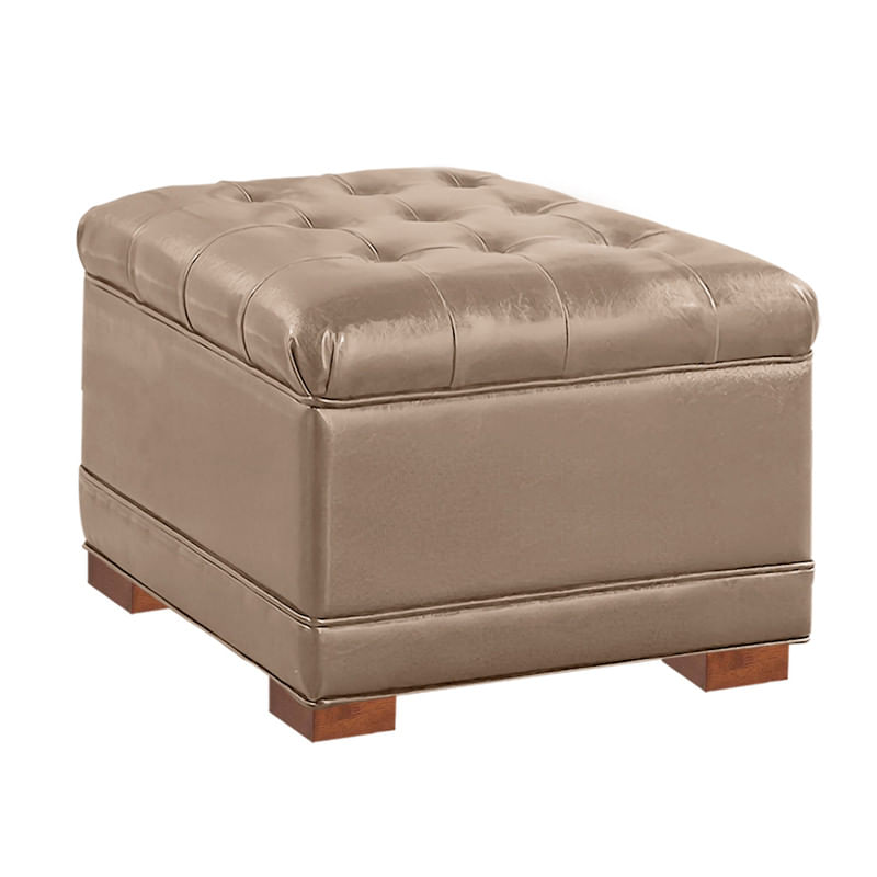 BAUL DARCY MAVISAC PEQUEÑO COLOR BEIGE - ULTRA CUERO