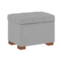 BAUL VEROE MAVISAC PEQUEÑO COLOR PLATA - TELA