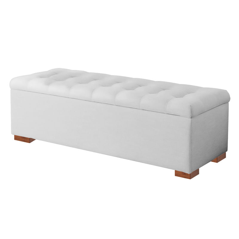 BAUL EVAN MAVISAC PLAZA QUEEN COLOR BLANCO - ULTRA CUERO