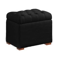 BAUL DIANA MAVISAC PEQUEÑO COLOR NEGRO - TELA