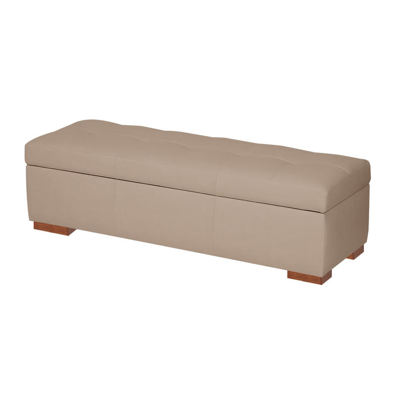 BAUL ARDECO MAVISAC PLAZA QUEEN COLOR BEIGE - TELA