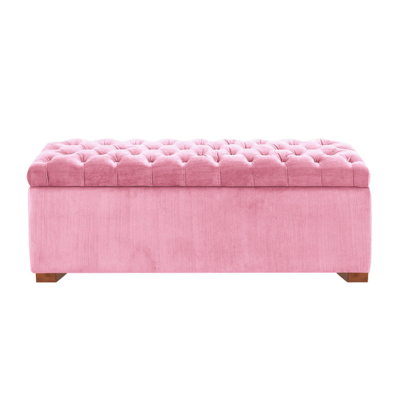 BAUL OLIVER MAVISAC PLAZA Y MEDIA COLOR ROSADO - TELA