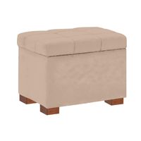 BAUL VEROE MAVISAC PEQUEÑO COLOR BEIGE - ULTRA CUERO