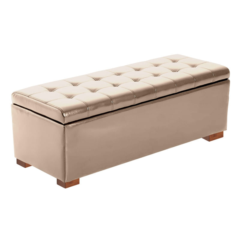 BAUL COUSTER MAVISAC DOS PLAZAS COLOR BEIGE - ULTRA CUERO