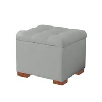 BAUL EVAN MAVISAC PEQUEÑO COLOR PLATA - ULTRA CUERO