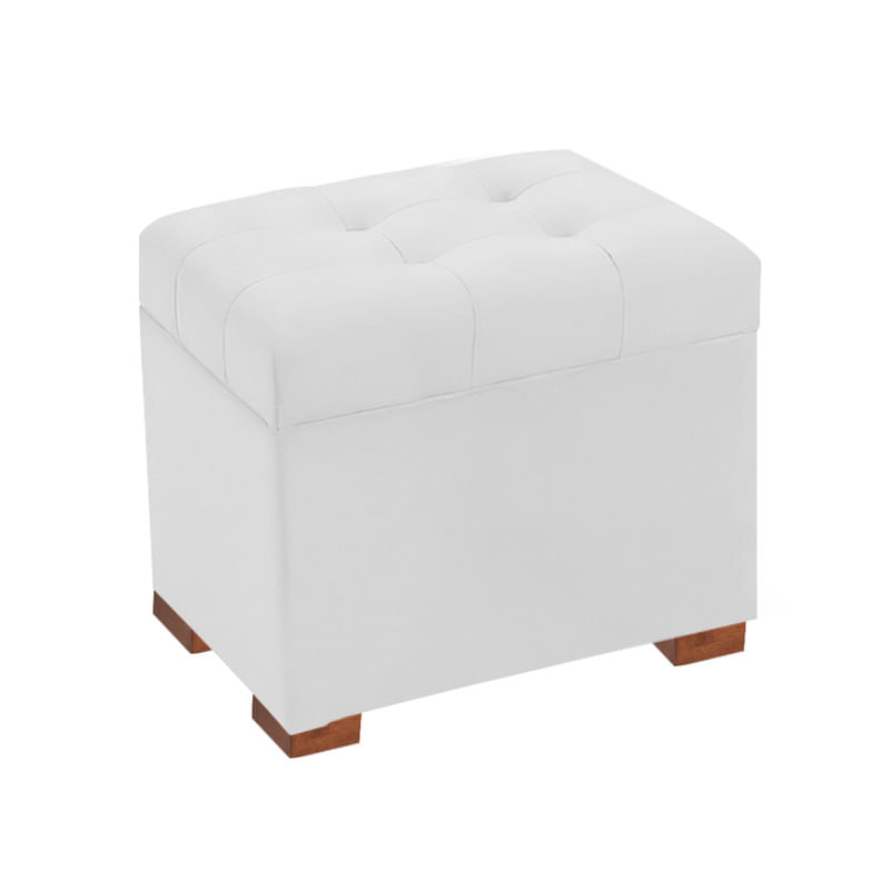 BAUL HALON MAVISAC PEQUEÑO COLOR BLANCO - ULTRA CUERO