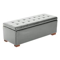 BAUL COUSTER MAVISAC PLAZA KING COLOR PLATA - ULTRA CUERO