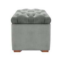 BAUL OLIVER MAVISAC PEQUEÑO COLOR PLATA - ULTRA CUERO