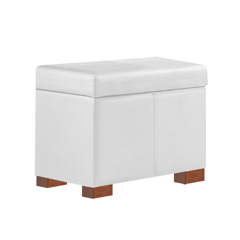 BAUL BAXTON MAVISAC PEQUEÑO COLOR BLANCO - ULTRA CUERO