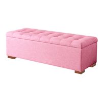BAUL EVAN MAVISAC ESTANDAR COLOR ROSADO - TELA