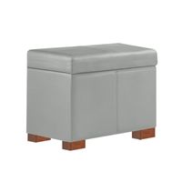 BAUL BAXTON MAVISAC PEQUEÑO COLOR PLATA - ULTRA CUERO