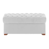BAUL EILYN MAVISAC PLAZA Y MEDIA COLOR BLANCO - ULTRA CUERO