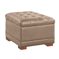 BAUL DARCY MAVISAC PEQUEÑO COLOR BEIGE - TELA
