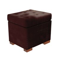 BAUL RINDO MAVISAC PEQUEÑO COLOR CHOCOLATE - ULTRA CUERO