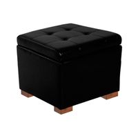 BAUL COUSTER MAVISAC PEQUEÑO COLOR NEGRO - TELA