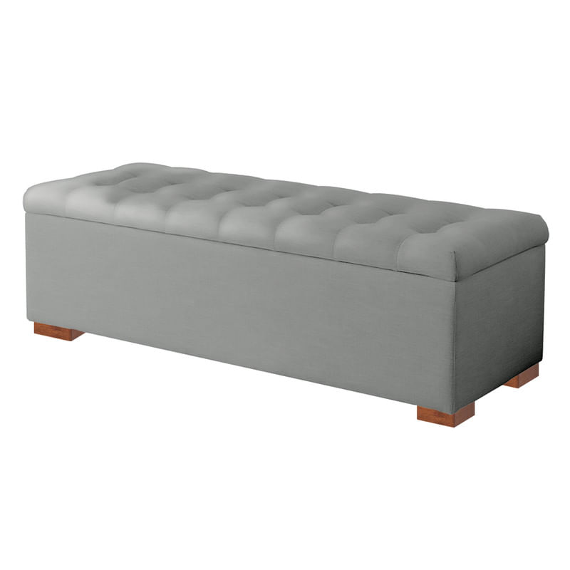 BAUL EVAN MAVISAC PLAZA QUEEN COLOR PLATA - ULTRA CUERO