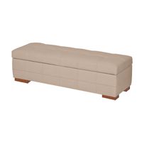 BAUL BROTON MAVISAC PLAZA Y MEDIA COLOR BEIGE - TELA