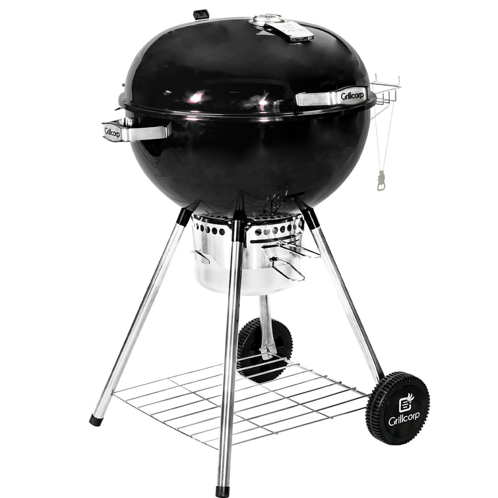 Parrilla Sheriff Mediano 22"" Negro