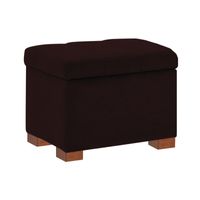 BAUL VEROE MAVISAC PEQUEÑO COLOR CHOCOLATE - TELA