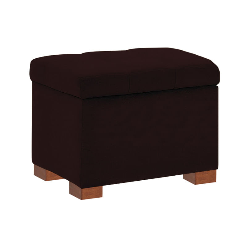 BAUL VEROE MAVISAC PEQUEÑO COLOR CHOCOLATE - TELA
