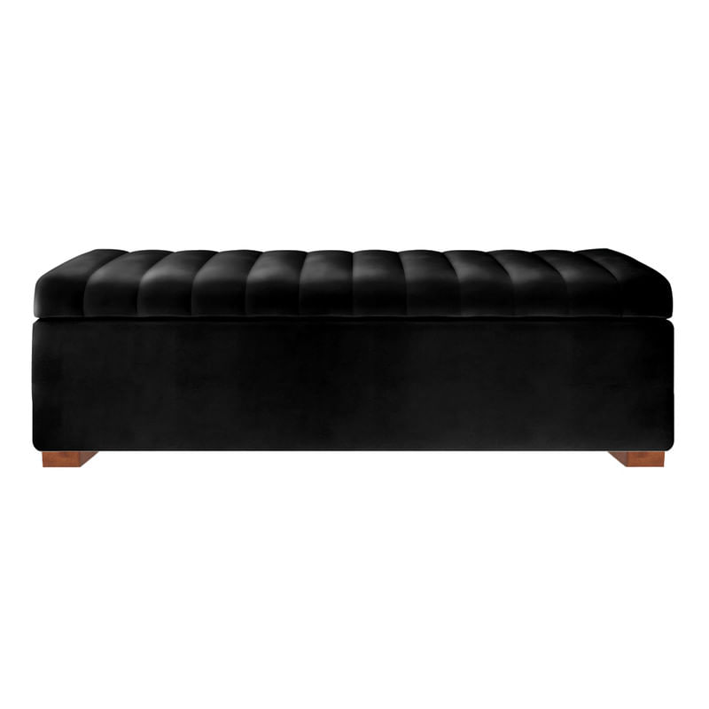 BAUL LIRIO MAVISAC PLAZA Y MEDIA COLOR NEGRO - ULTRA CUERO