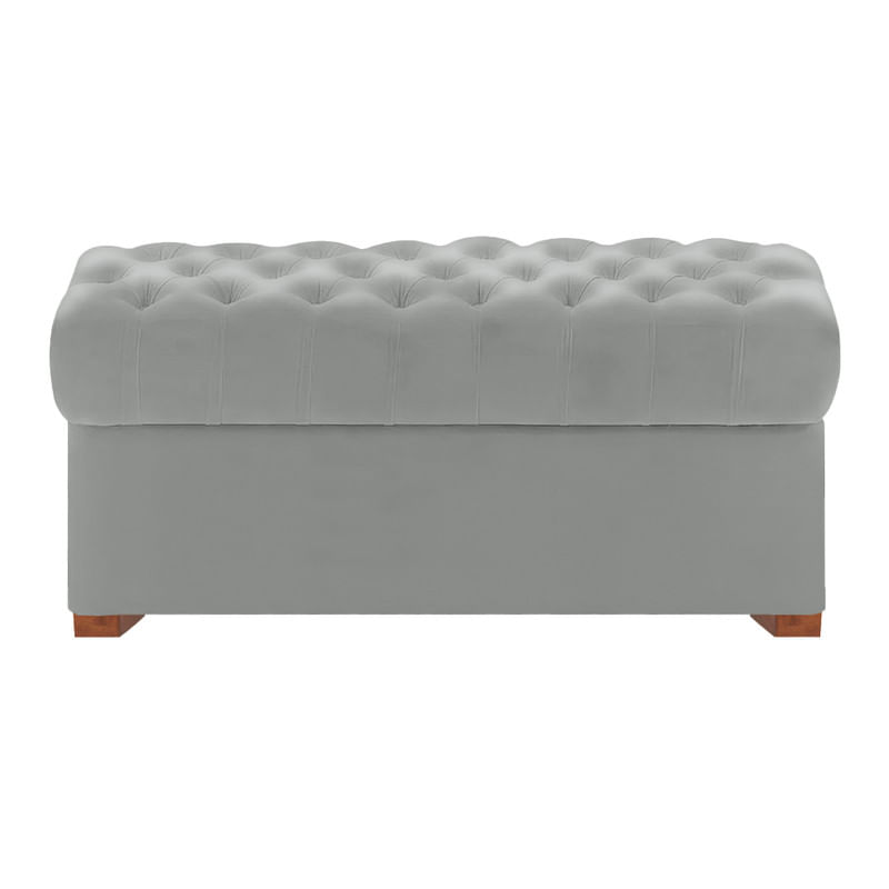 BAUL EILYN MAVISAC PLAZA QUEEN COLOR PLATA - ULTRA CUERO