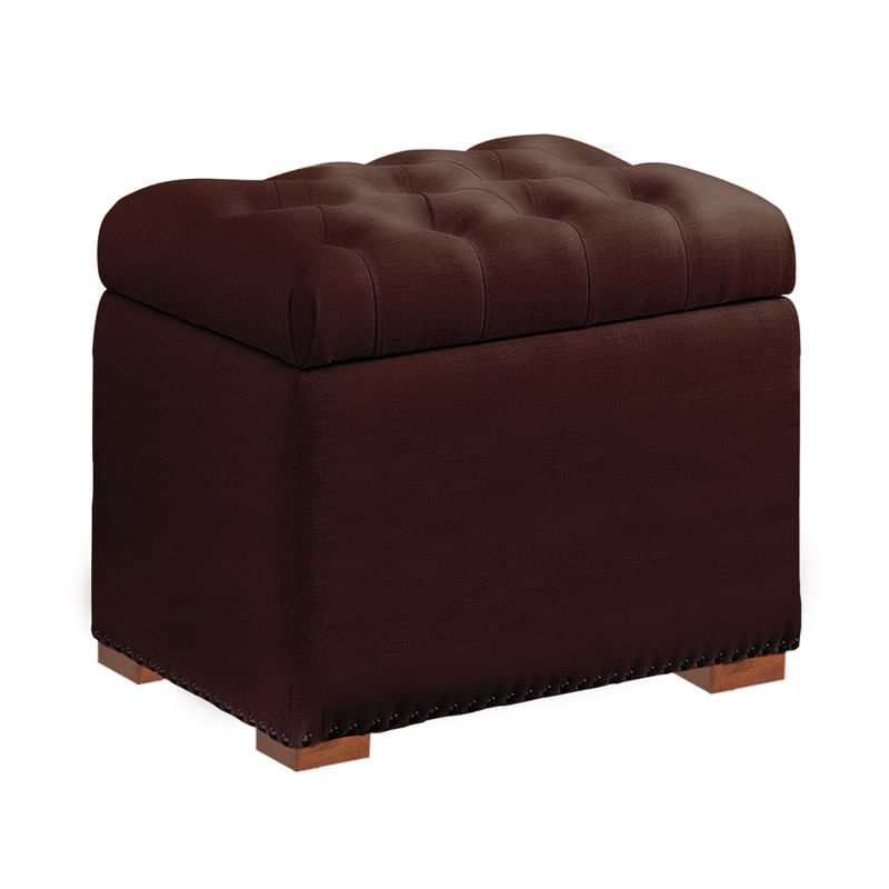 BAUL DIANA MAVISAC PEQUEÑO COLOR CHOCOLATE - ULTRA CUERO