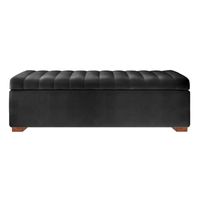 BAUL LIRIO MAVISAC PLAZA QUEEN COLOR PLOMO - ULTRA CUERO
