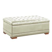 BAUL DARCY MAVISAC ESTANDAR COLOR MARFIL - ULTRA CUERO