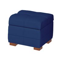 BAUL BROTON MAVISAC PEQUEÑO COLOR AZUL NOCHE - TELA