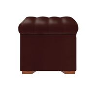 BAUL LIRIO MAVISAC PEQUEÑO COLOR CHOCOLATE - ULTRA CUERO